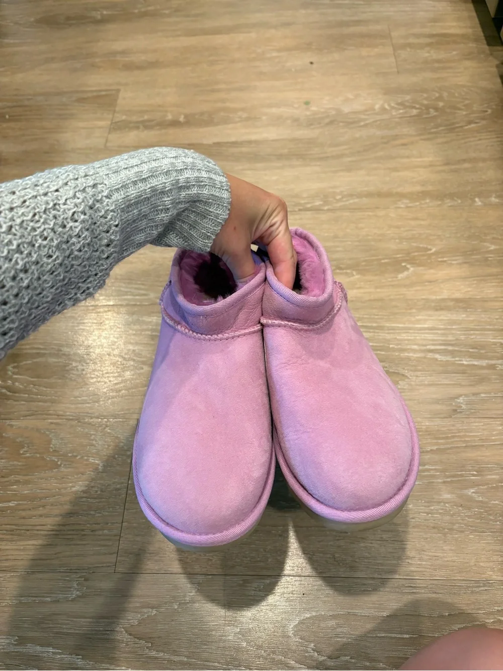 UGG suede upper